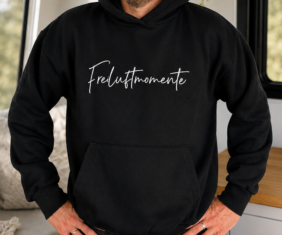 Freiluftmomente Hoodie Basic (gedruckt)
